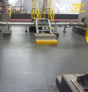 เคลือบพื้นป้องกันการรั่วซึมสารเคมี Secondary Containment Coating